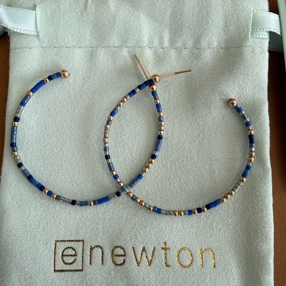 Enewton Hope unwritten post hoop earrings